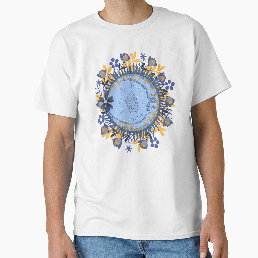Abstract Sleepy Moon, Dreamers Energy by zanybay