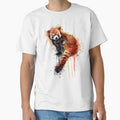 Adorable Red Panda Watercolor by caracatita75
