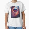 Dark Jellyfish Underwater by ureggie