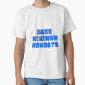 Bare Minimum Mondays, Weekday Vibes Trendy Day Of Week by iCherryRed