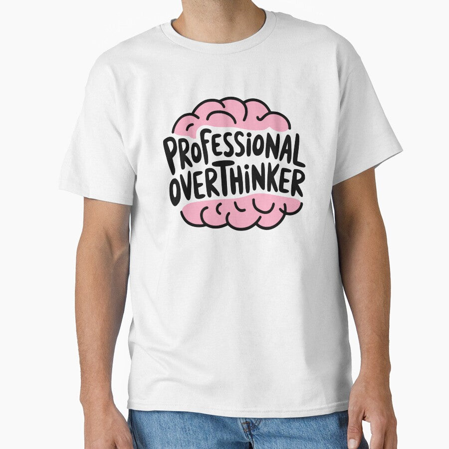 Professional Overthinker! Pink Brain by PMCreative