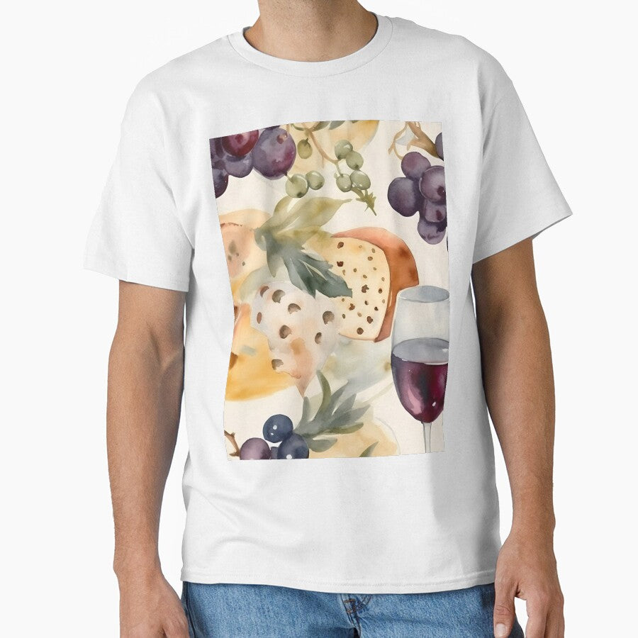 Wine and Cheese Water Color 6 by FantasyRealmOP