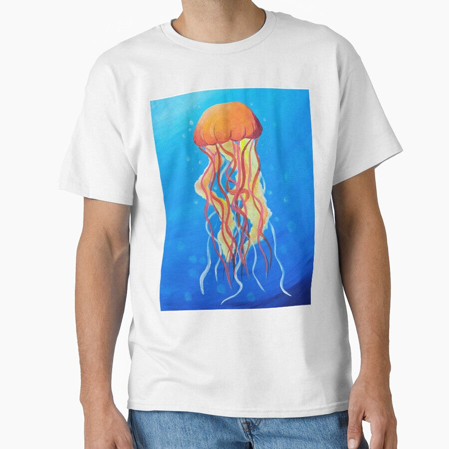 The Deep Glow Jelly Fish by Art Mill Collective
