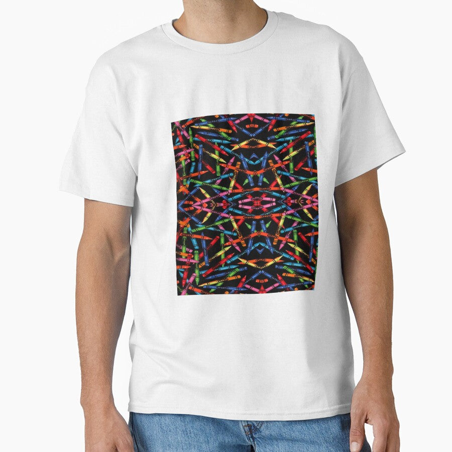 Crayons on Black patten by Wilkinson39