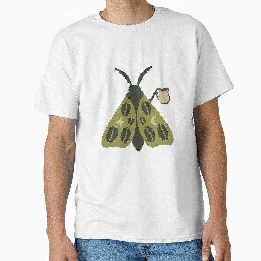 Coffee Bean Moth – nocturnal beans with moon & star by ArcaneBeans