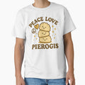 Peace Love Pierogis funny Pierogis fan by snowry