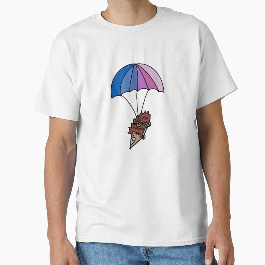 Parachuting Hog by gracefullizard