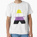 Nonbinary Pride Flag Meeple by BeamGeeks