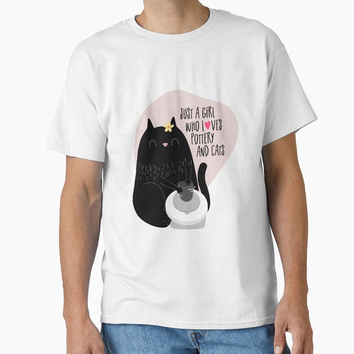 A girl who loves pottery and cats by Teequeque