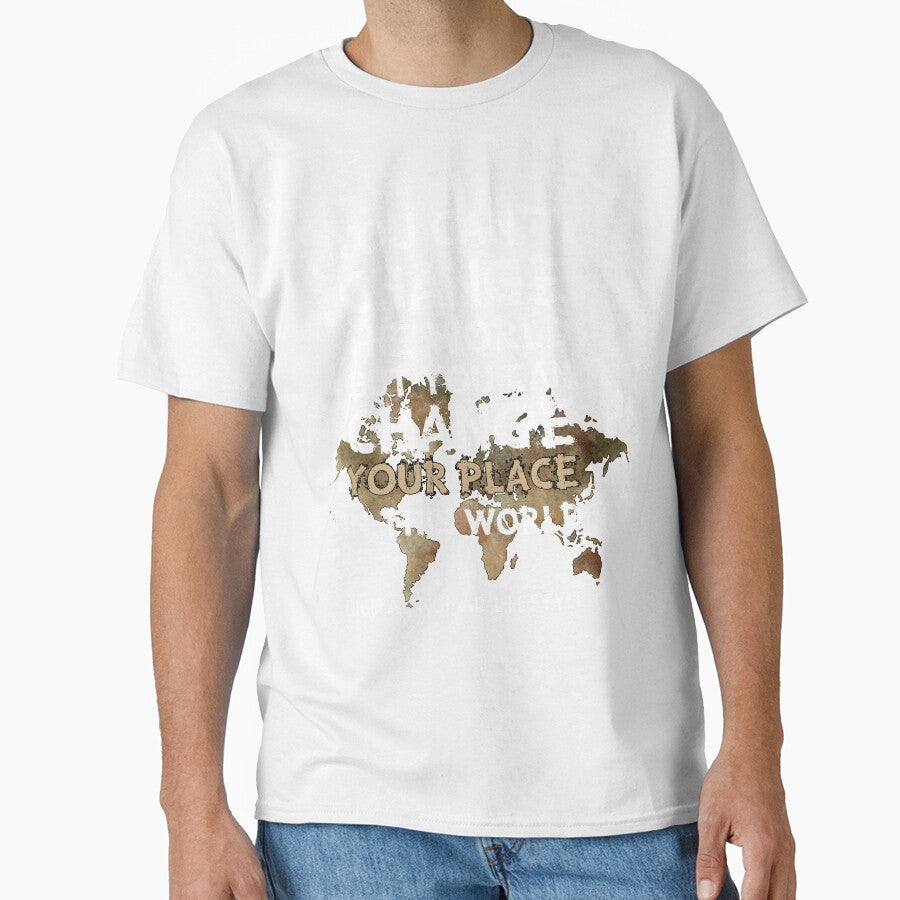 DIGITAL NOMAD LIFESTYLE You Can't Change The World But You Can Change Your Place In This World by NoMoreColor