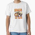 Elephant with Bagel – Hole in One Funny Foodie Animal Art by harmzk90