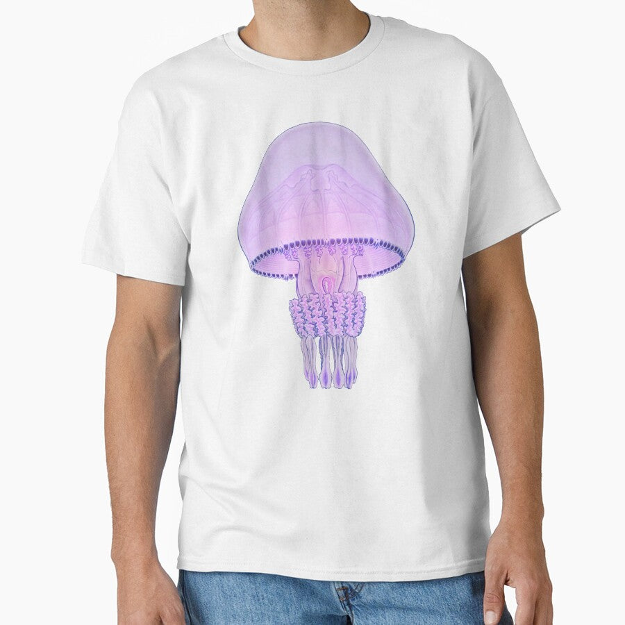 Glowing purple Jellyfish by Benforme