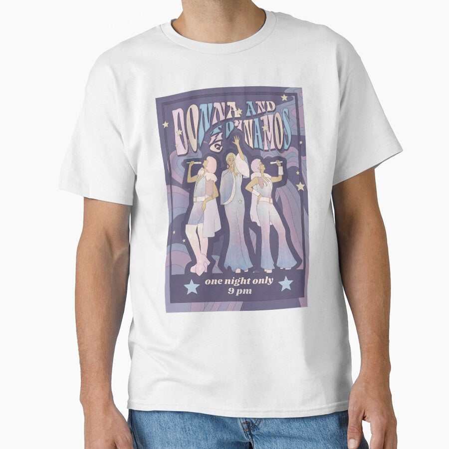Donna and the Dynamos Concert Poster by Art By Billee
