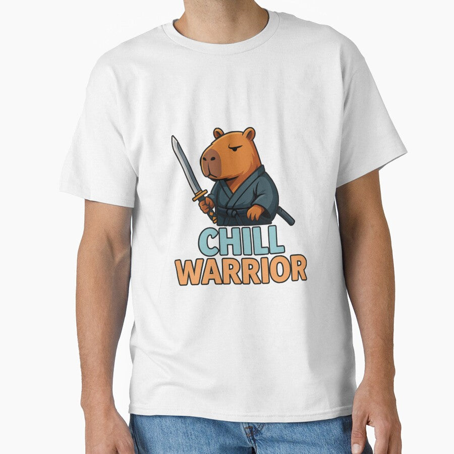 Capybara – Chill Warrior | Funny Samurai Capy Design by MOAVE-Design