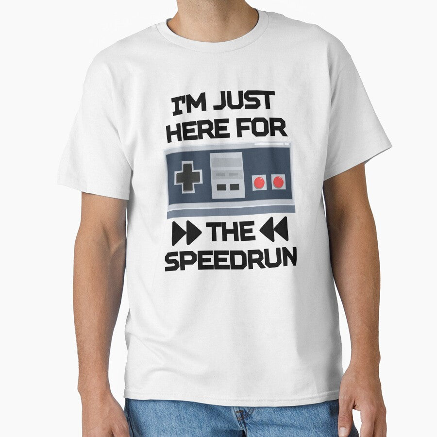 I’m Just Here for the Speedrun – Retro Controller Design by PHRASEandSTYLE