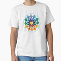 Heart Mandala - "Begin a journey of a thousand miles with a single pose and a deep breath" by Mindful-Designs