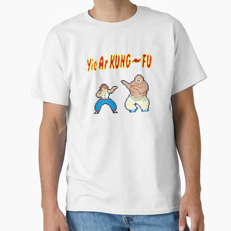 Yie Ar Kung Fu Retro Game by Retr0Tshirts