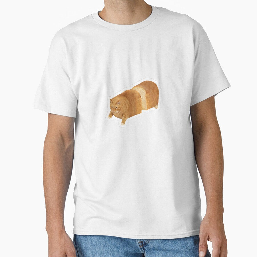 Cat Loaf Sticker Funny Bread Cat Meme Cute Weird by Luxers Sticker Shop