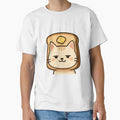 Bread Head Cat – Kawaii Toast Hat Sticker by Tripconic