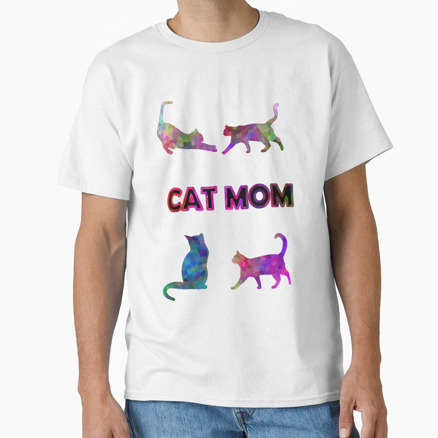 Cute Cat Lover Mom by Sartoris Art