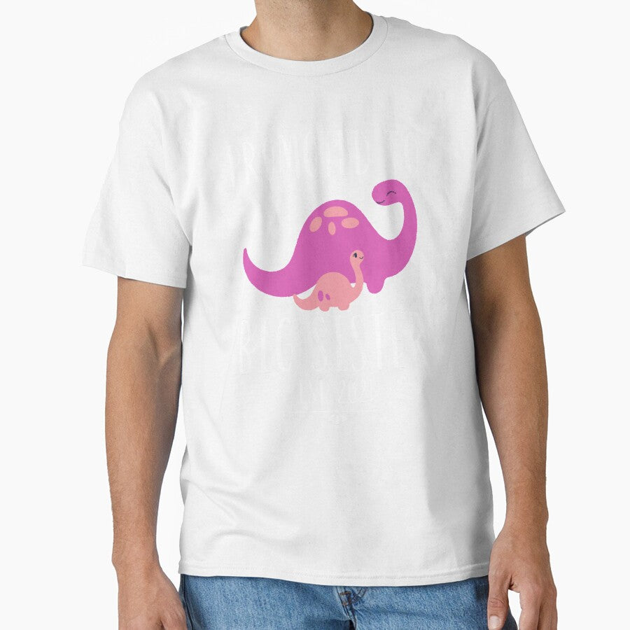 Promoted To Big Sister 2021 - Perfect Cute Dinosaur Sis Gift by Shop signer