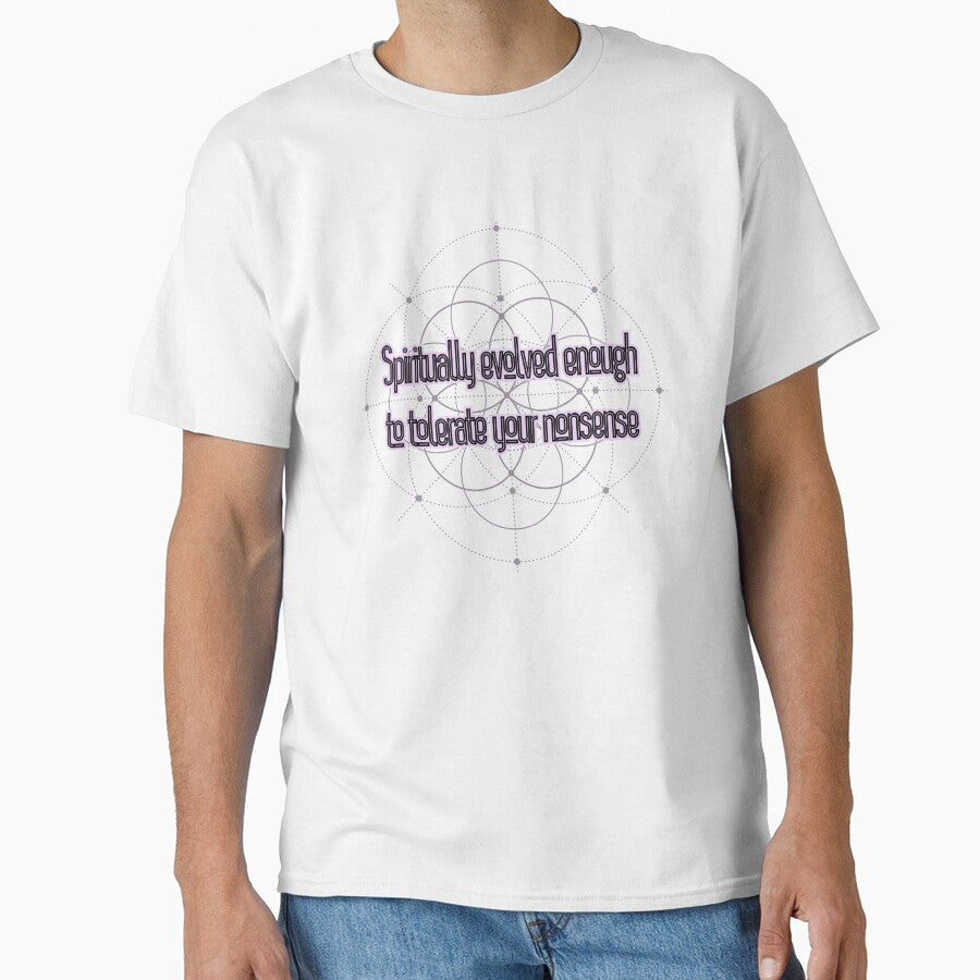 Spiritually evolved enough to tolerate your nonsense by UnCoverDesign
