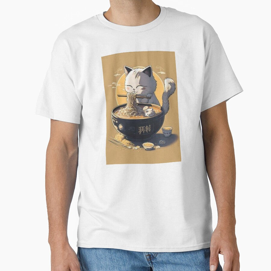 Little Cat eats ramen! by Kyumi12