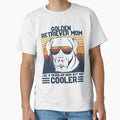 Vintage Golden Retriever Mom Like A Regular Mom But Way Cooler Funny Gift by Noahlaz