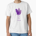 Align Your Energy Mystic Purple Cat Crystal Illustration by ade-datt
