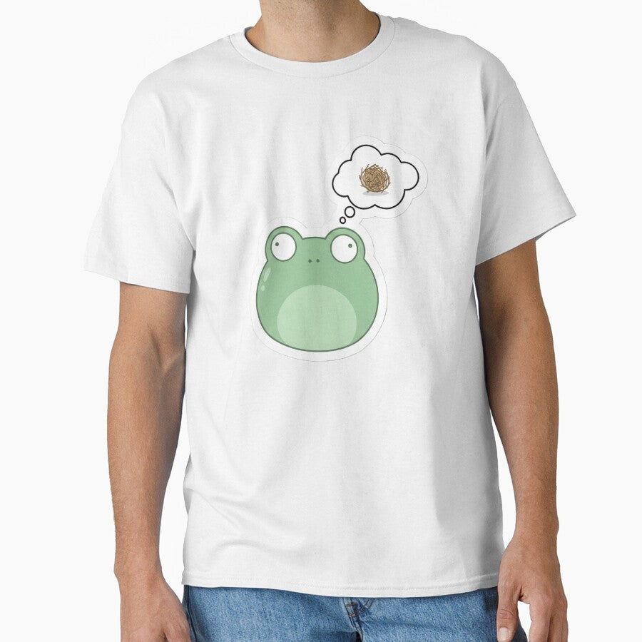 No Thoughts Head Empty Smooth Brain Frog by StickyGuys