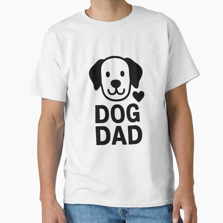 Dog Dad – Bold Minimalist Pet Lover Design by CkerCky