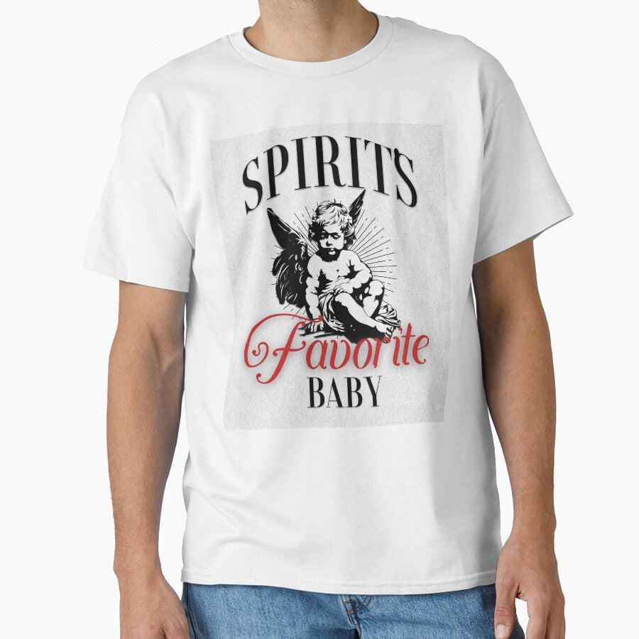 Spirit’s Favorite Baby – Funny Faith-Inspired Angel Art by AATGShop
