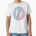 Kawaii Pastel Sea Otters Holding Hands Dreamcore by Arc2020