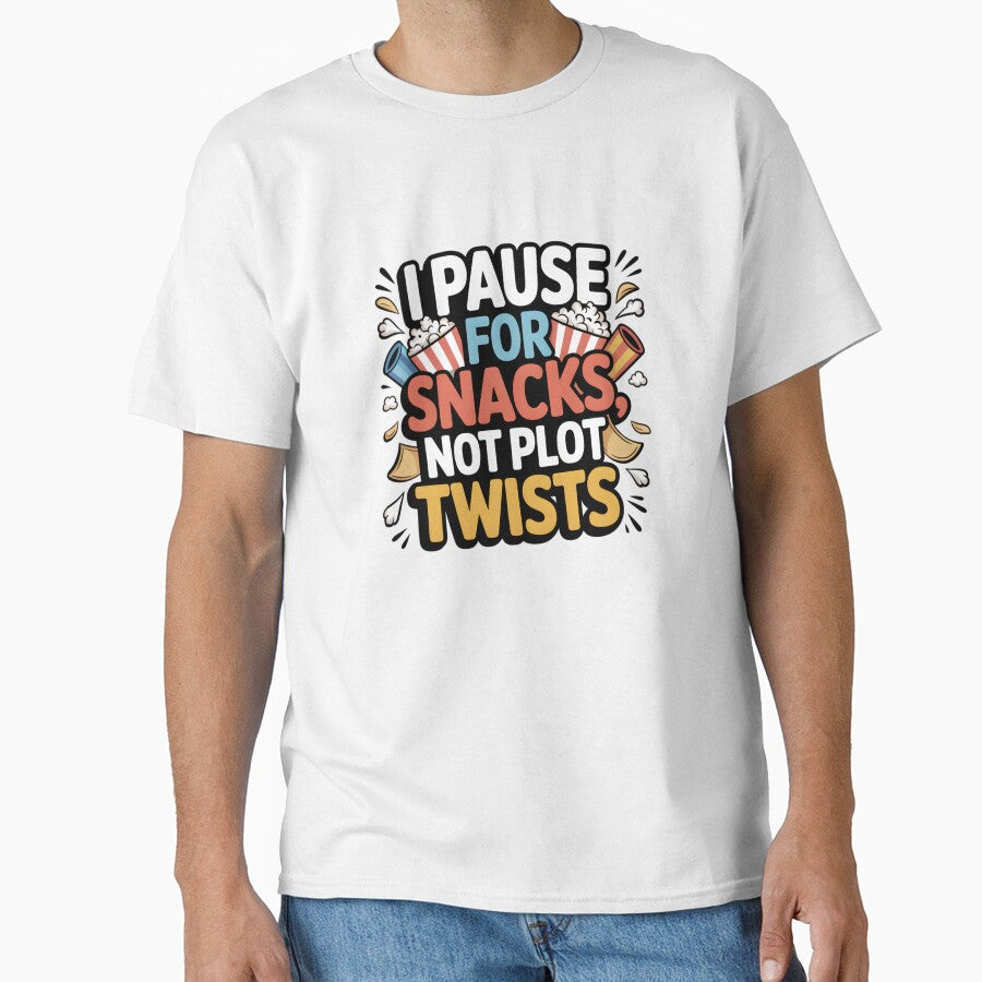 Snack Break Before Plot Twists – Movie Lover Design by gavinroyal
