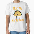 Tacos Are My Spirit Animal Taco Lover Design by narekmug
