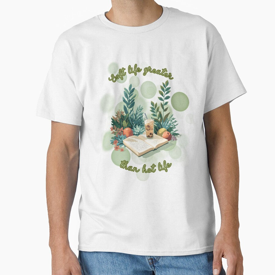 Soft Life Greater Than Hot Life Cozy Summer Aesthetic by iamKRUK