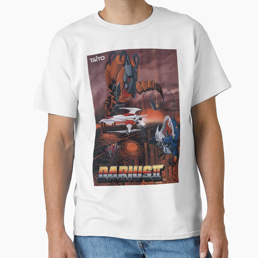Darius 2 Arcade Retro Gaming Poster by Retr0Tshirts
