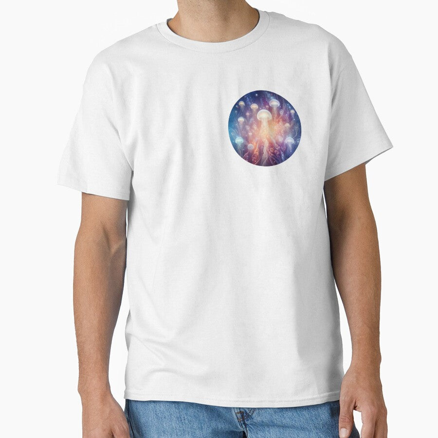 Surreal Jellyfish Dreams: Ethereal Underwater World by ArtfulWeave