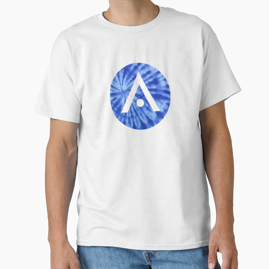 Blue Tie Dye Aveda Logo by Dalaura