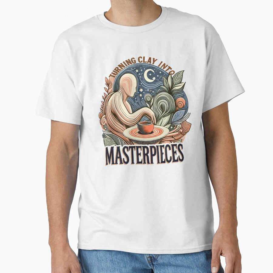 Turning Clay into Masterpieces, typography by maxmaj