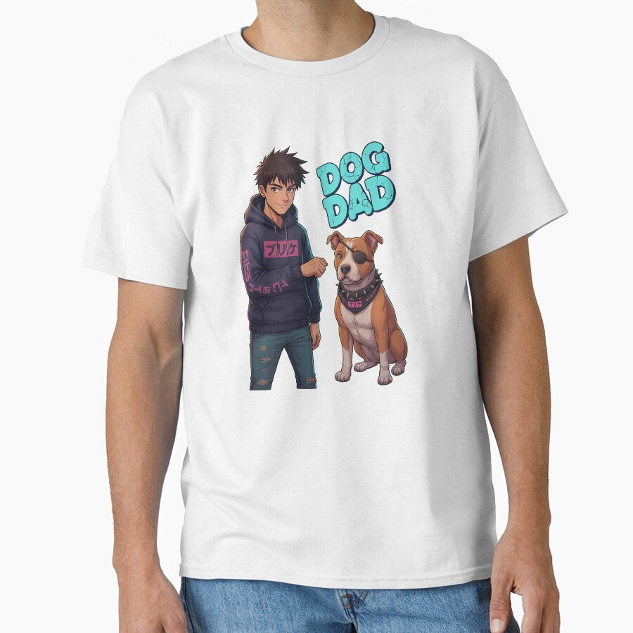Dog Dad by Red White & WG