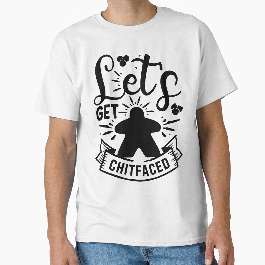 Let's Get ChitFaced - Meeple Board Game Gift by BeamGeeks