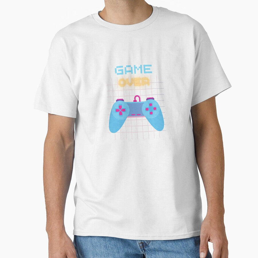 Retro Arcade Game Over: Nostalgic Gamer Design by GoodTripper