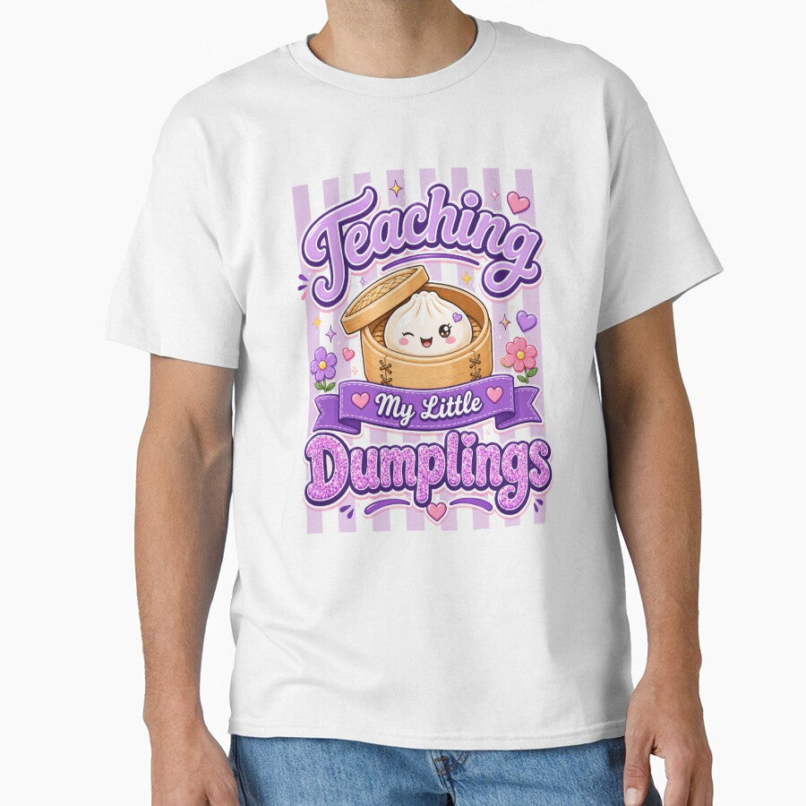 Teaching My Little Dumplings – purple Design by EmeraldeaArt