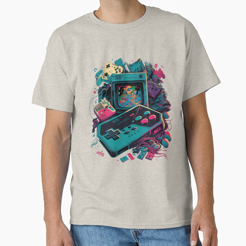 90s retro gaming with vivid colours by Xiangster987