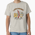 I Love Charcuterie Funny Misspelling - Retro 30s Food Cartoon by AdyKurniawan