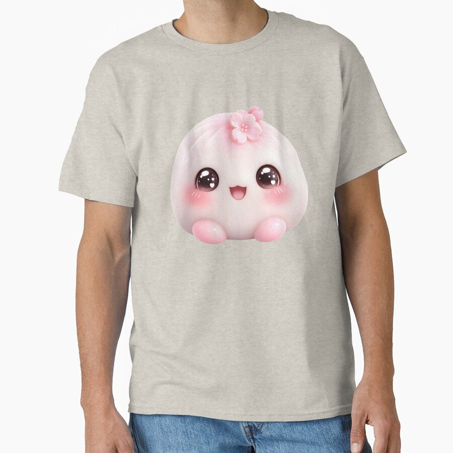 Kawaii Mochi Dumpling | Cute Japanese Dessert Character Art by LainCellJapan