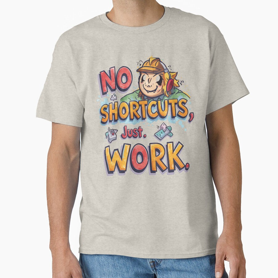 “No shortcuts, just work.” - Cerise Pink by Grixel's Paang Gala Shop
