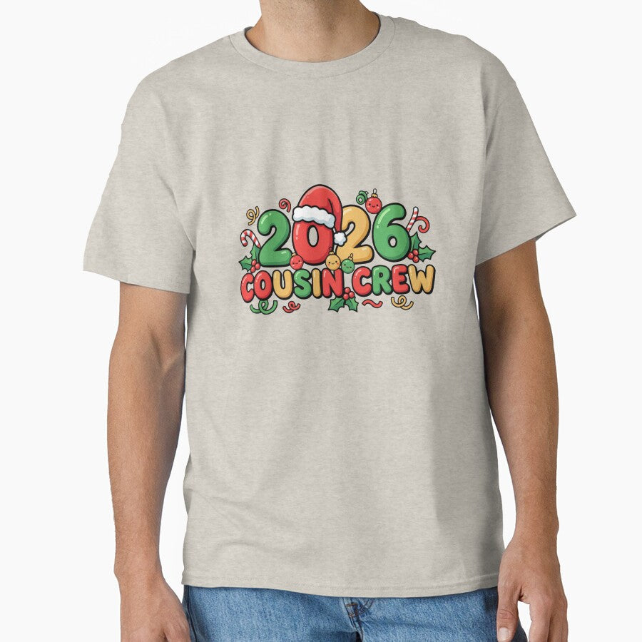 funny cousin crew 2026 xmas lights by ArtDesignTp