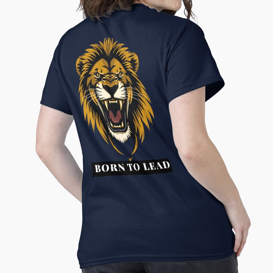 Born to Lead – Fierce Lion Motivation Art by Ashish66K